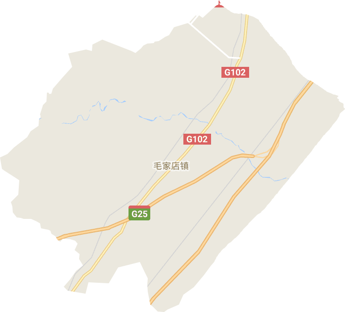 毛家店镇电子地图