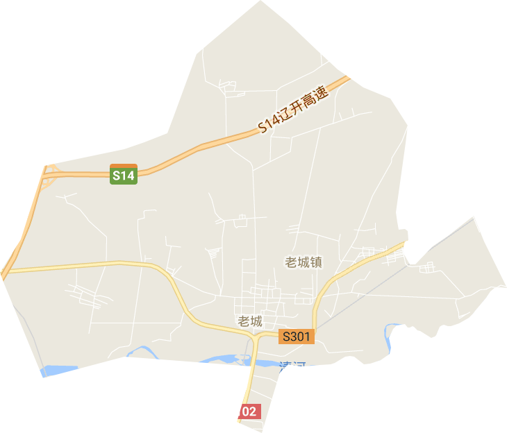 老城街道电子地图