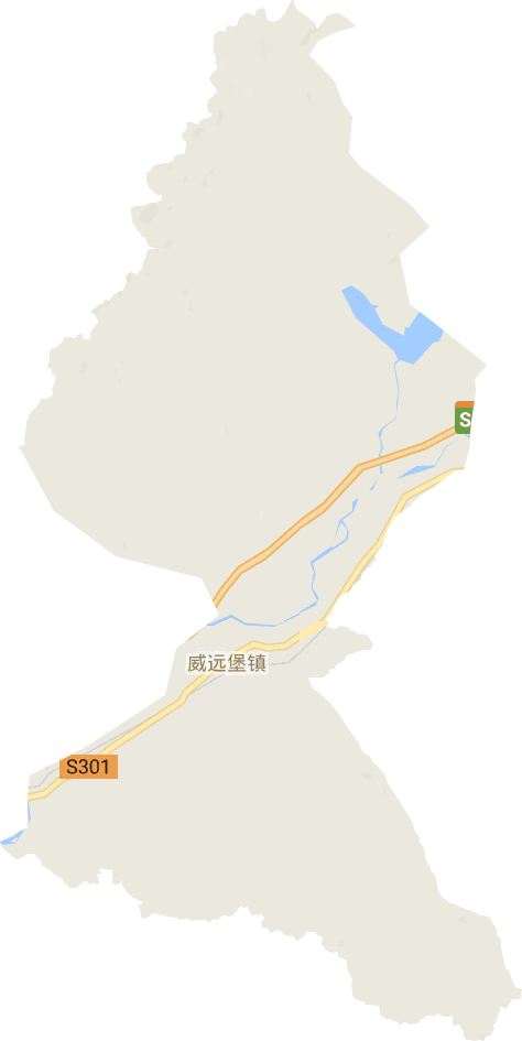 威远堡镇电子地图