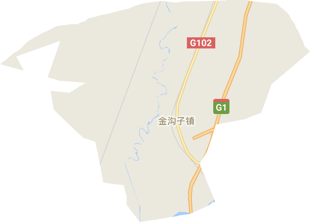 金沟子镇电子地图