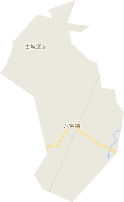 八宝镇电子地图