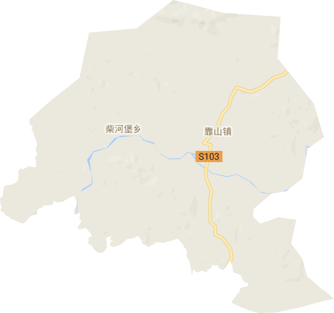 靠山镇电子地图
