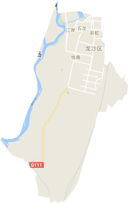 龙沙区电子地图