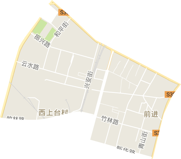 前进街道电子地图