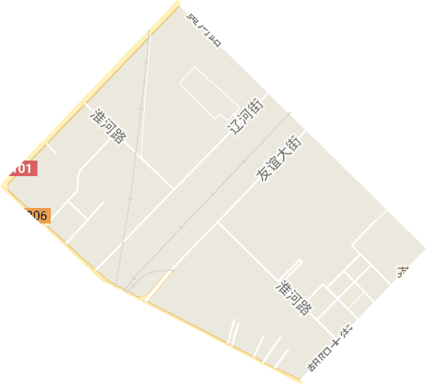 红旗街道电子地图
