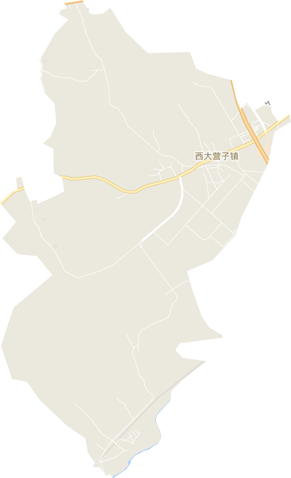 西大营子镇电子地图