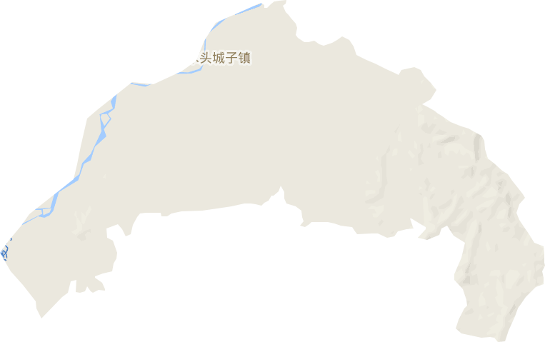 木头城子镇电子地图