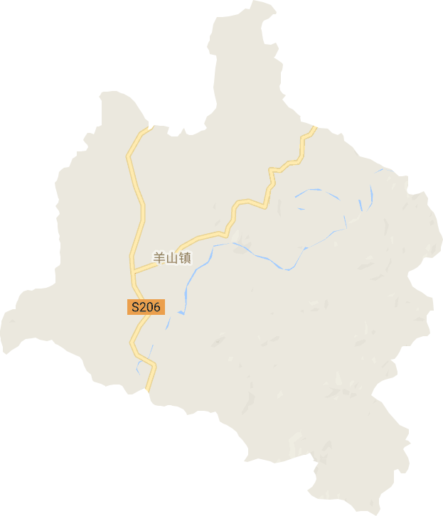 羊山镇电子地图