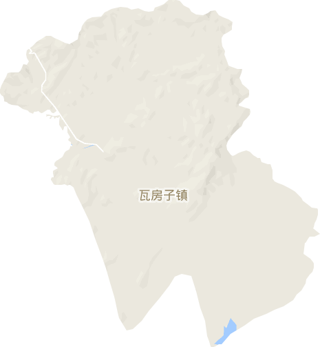 瓦房子镇电子地图