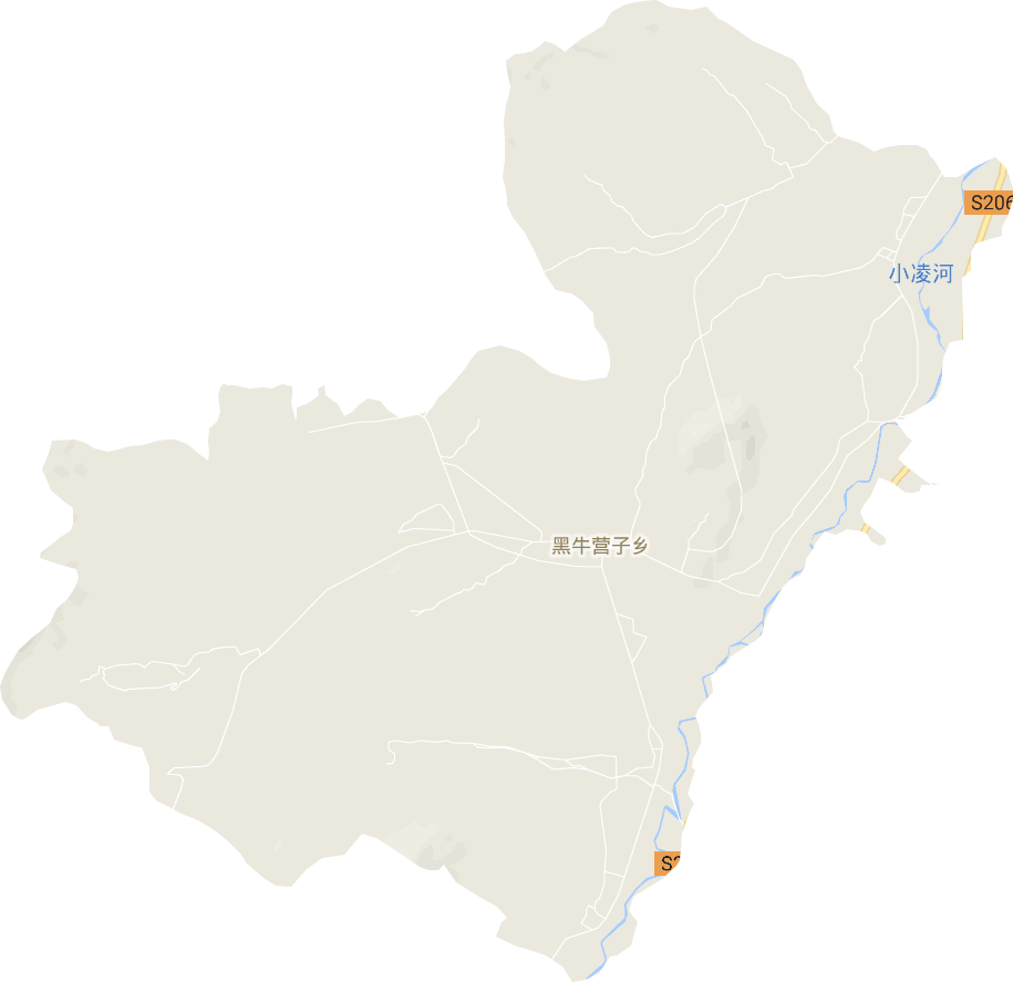 黑牛营子乡电子地图