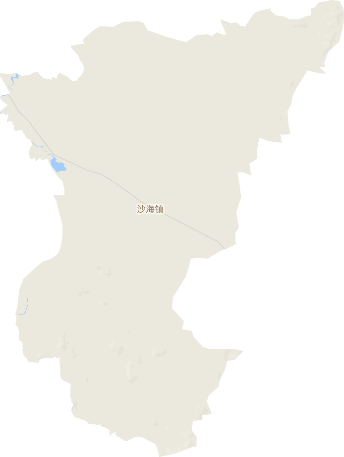 沙海镇电子地图