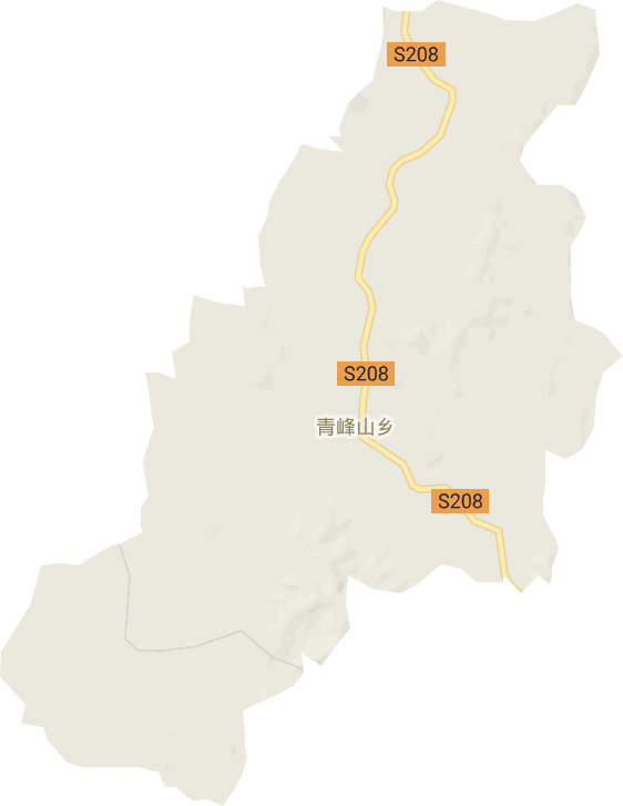 青峰山镇电子地图