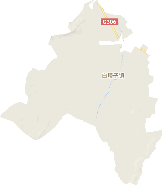 白塔子镇电子地图