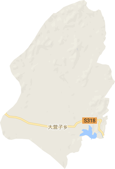 大营子乡电子地图