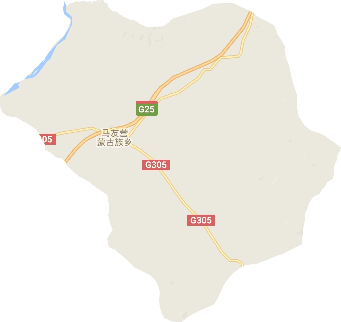 马友营蒙古族乡电子地图
