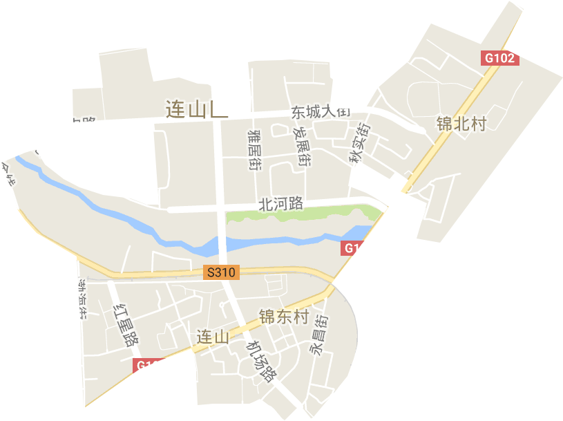 连山街道电子地图