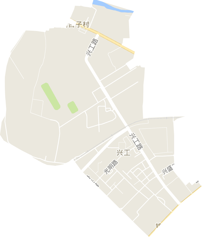 兴工街道电子地图