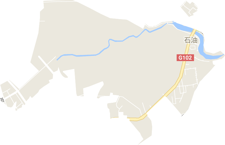 石油街道电子地图