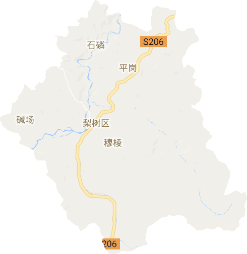 梨树区电子地图