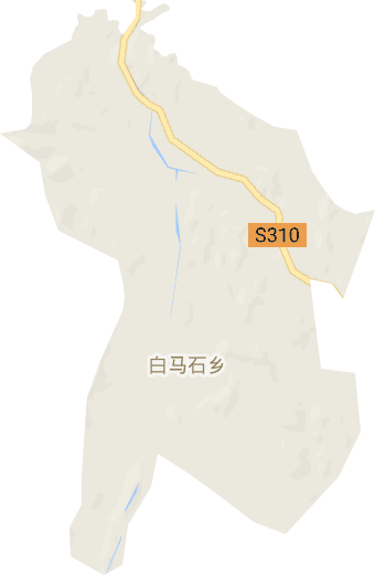 白马石乡电子地图