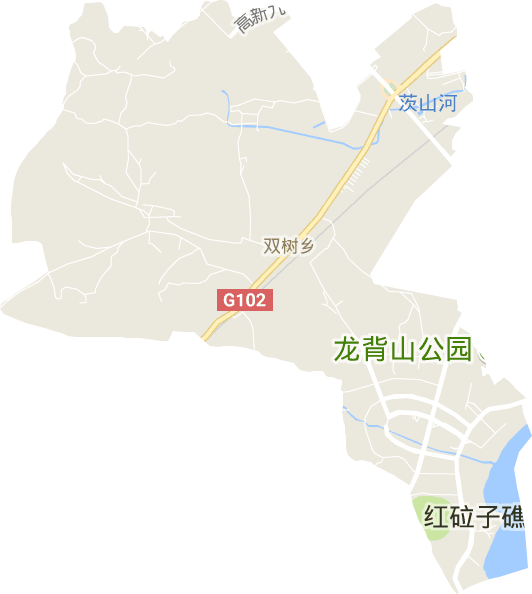 双树乡电子地图