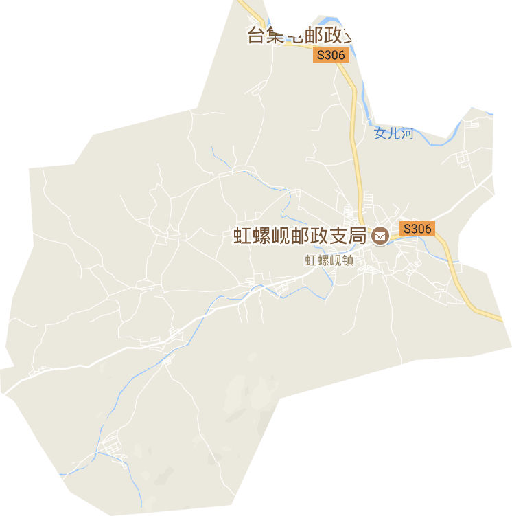 虹螺岘镇电子地图