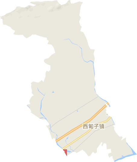 西甸子镇电子地图