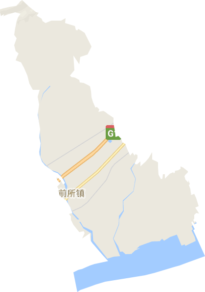 前所镇电子地图