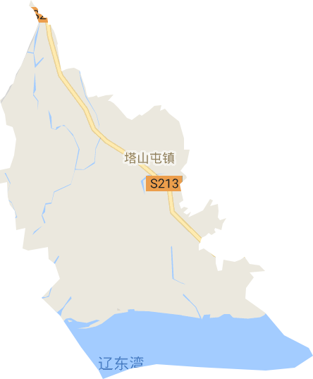 塔山屯镇电子地图