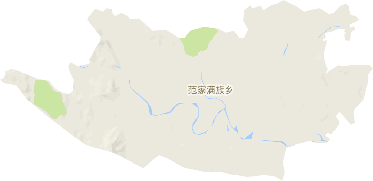 范家满族乡电子地图