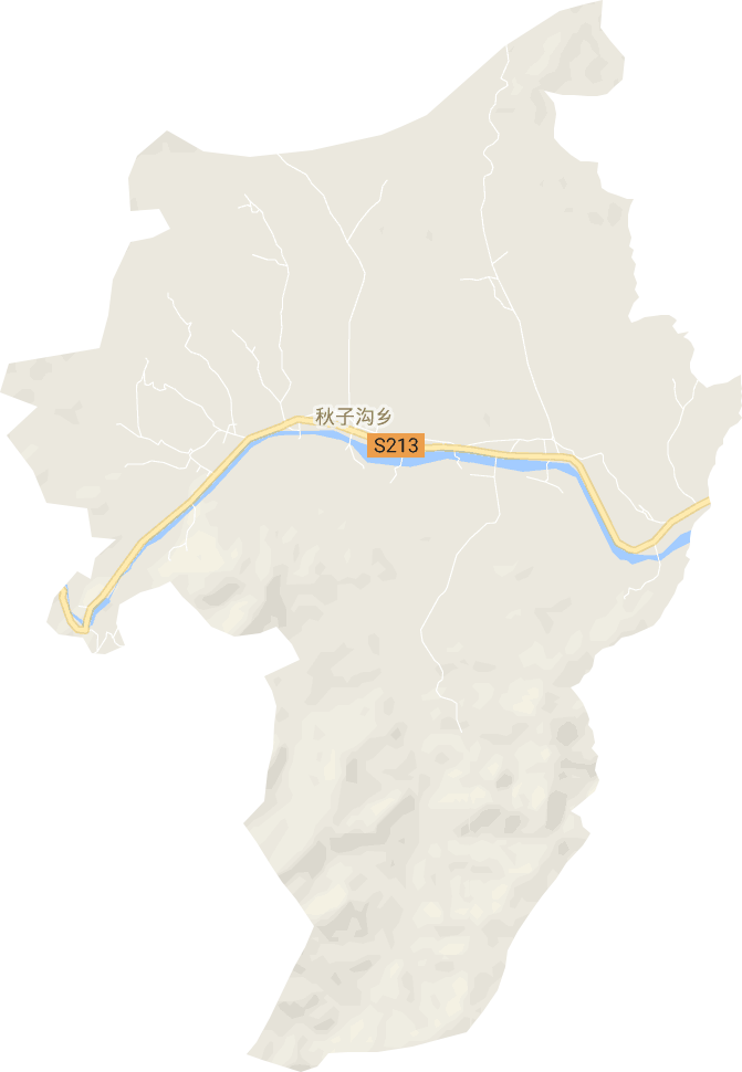 秋子沟乡电子地图