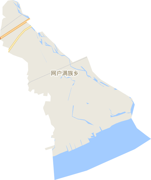 网户满族乡电子地图