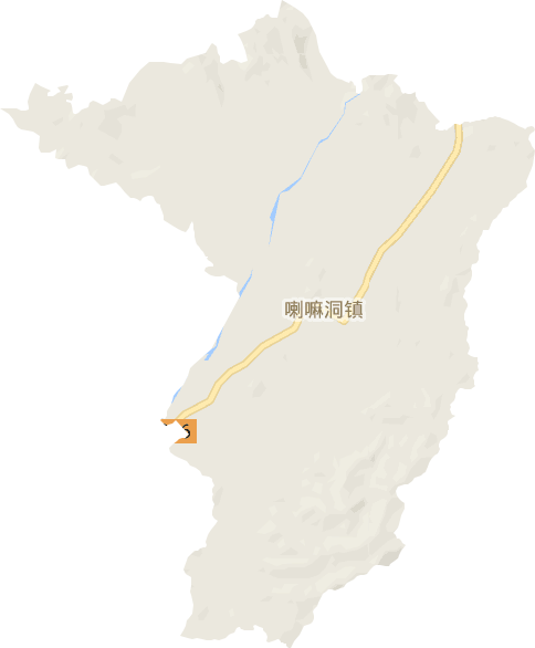 喇嘛洞镇电子地图