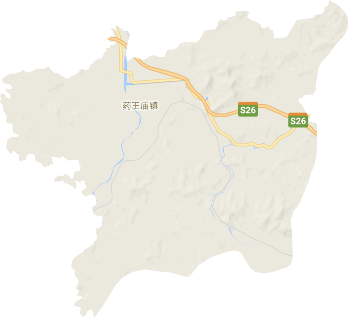 药王庙镇电子地图