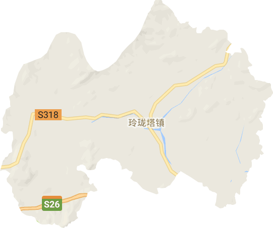 玲珑塔镇电子地图