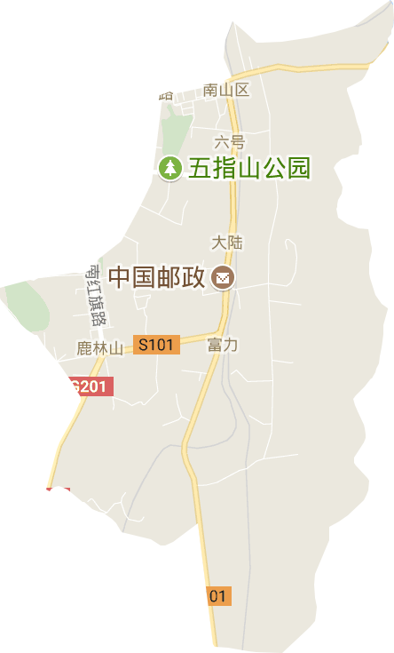 南山区电子地图