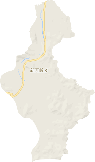 新开岭乡电子地图