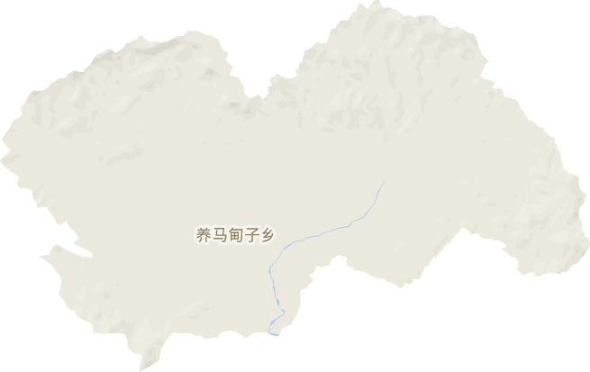 养马甸子乡电子地图