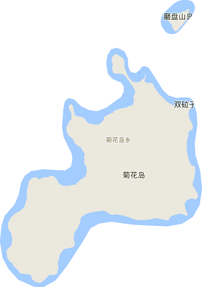 菊花街道电子地图