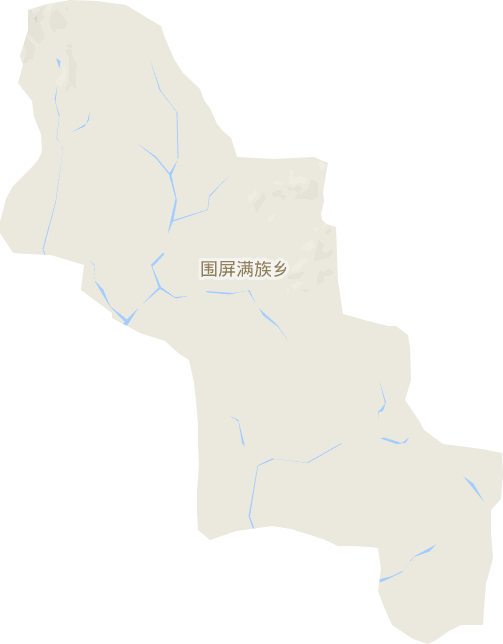 围屏满族乡电子地图