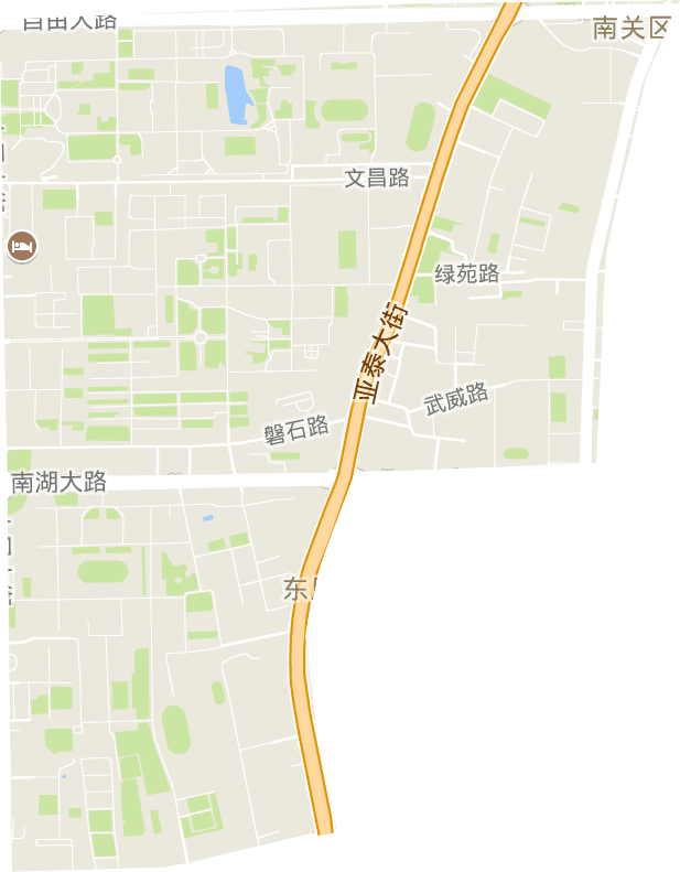 南岭街道电子地图