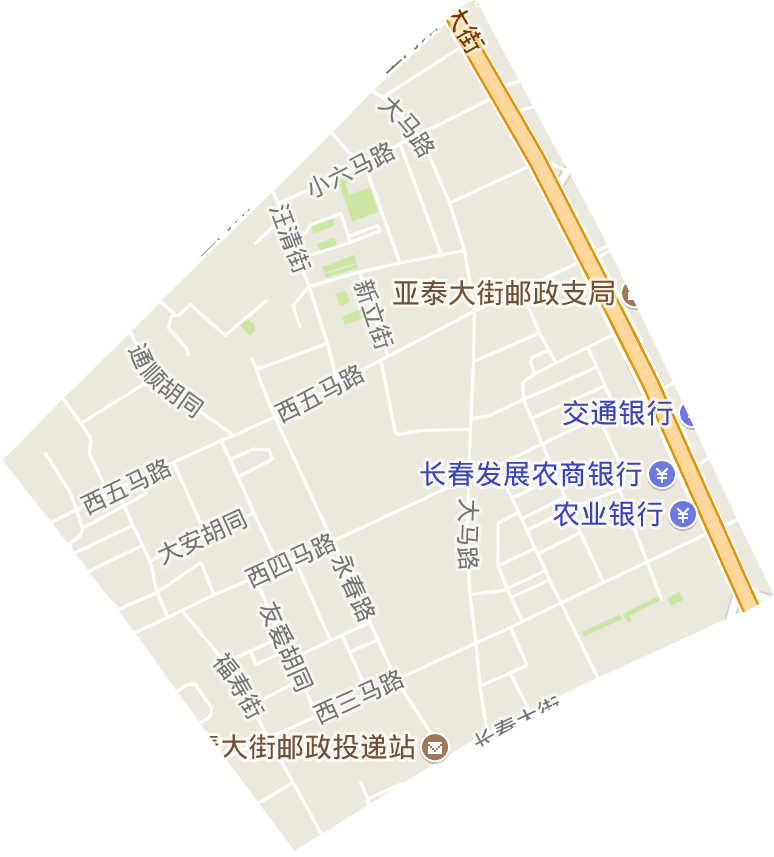 新春街道电子地图