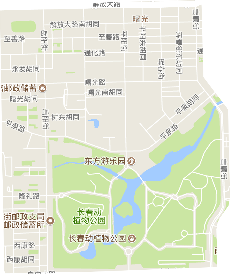 曙光街道电子地图