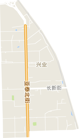 兴业街道电子地图