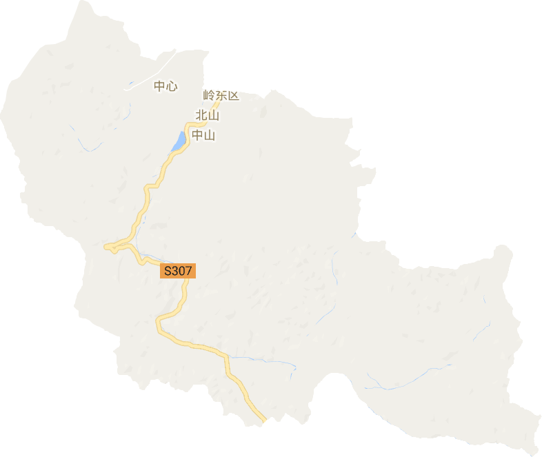 岭东区电子地图