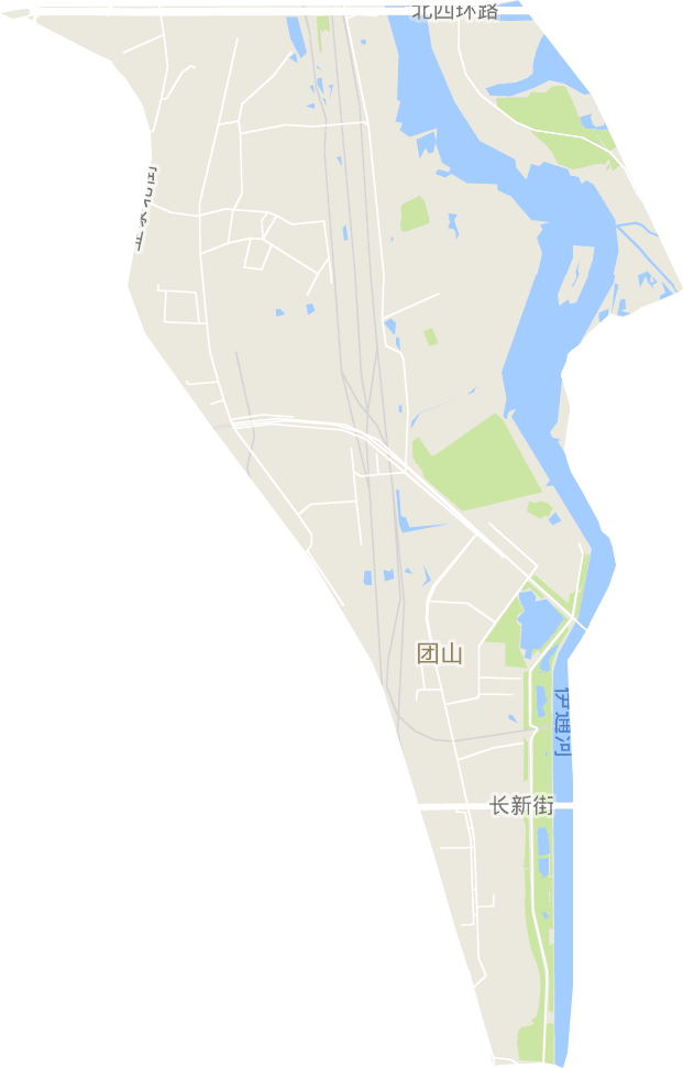 团山街道电子地图