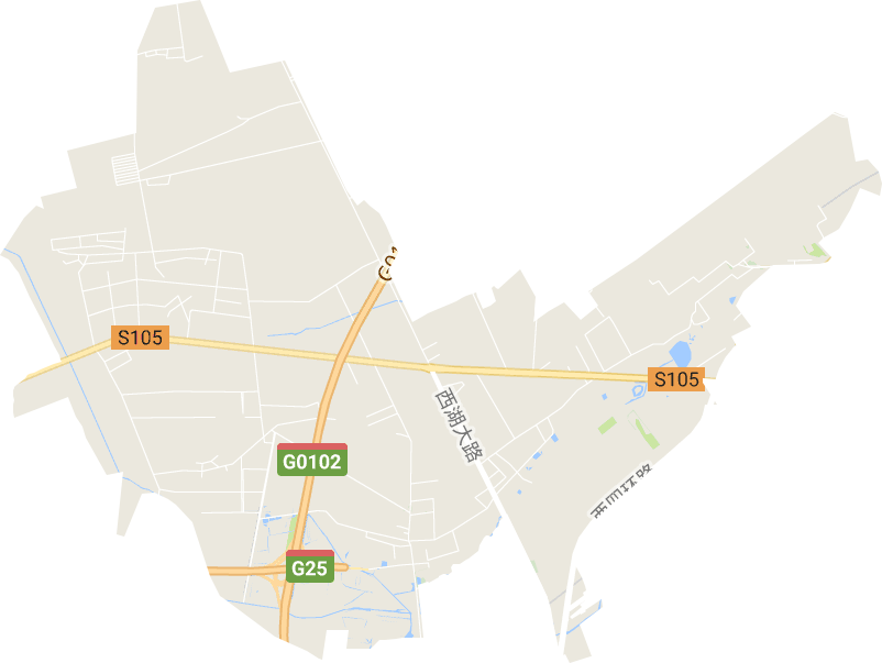西新镇电子地图