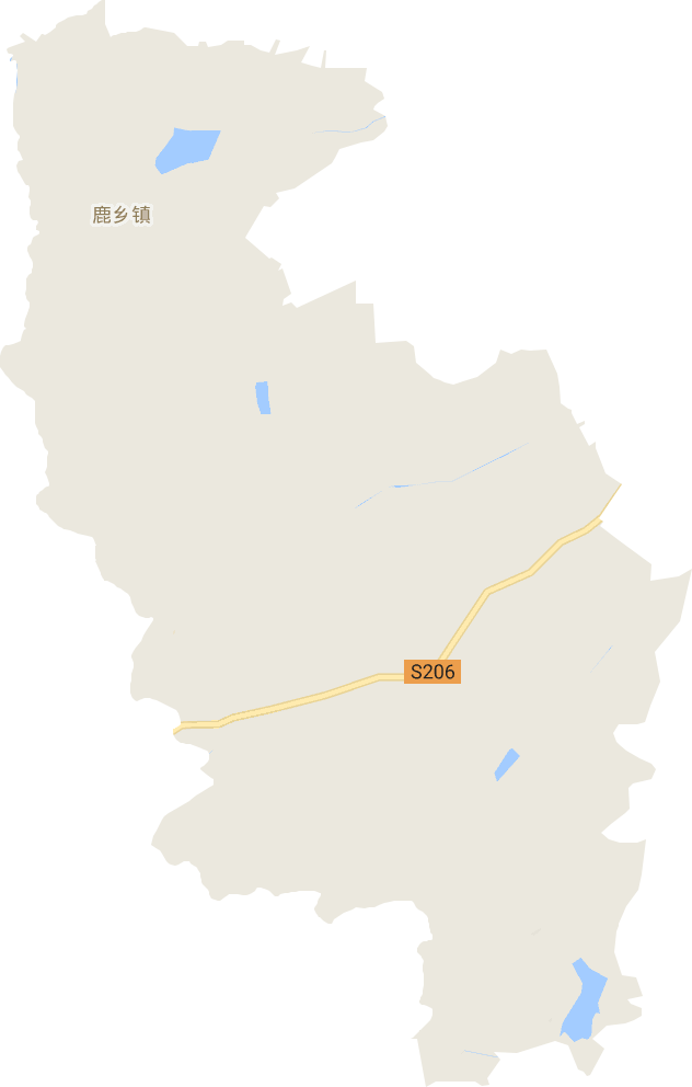 鹿乡镇电子地图