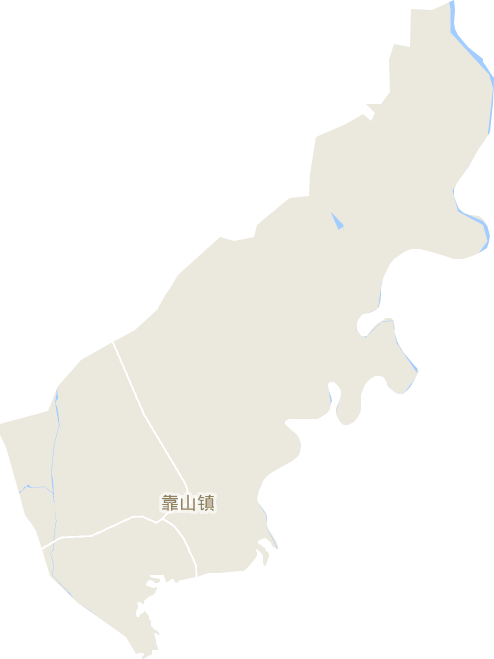 靠山镇电子地图