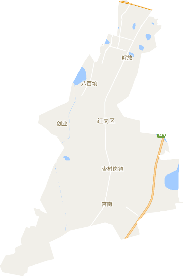 红岗区电子地图